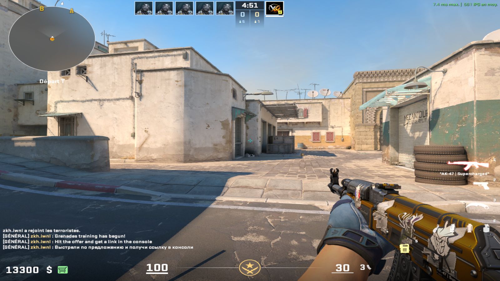 Mon crosshair en jeu